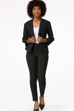 Cato Pinstripe Blazer> Suiting|Jackets & Vests