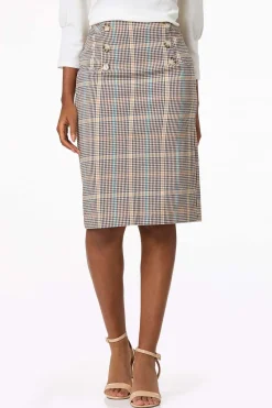 Cato Plaid Pencil Skirt> Skirts