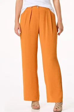 Cato Pleated Airflow Wide Leg Pants> Pants