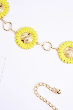 Cato Plus Size Sunflower Chain Belt><noscript><img width=