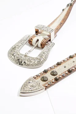 Cato Plus Size Western Stud Faux Fur Belt><noscript><img width=