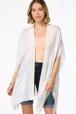 Cato Pocket Gauze Kimono> Cover Ups|Tops