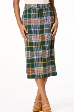 Cato Preppy Plaid Pencil Skirt> Skirts