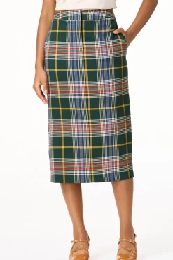 Cato Preppy Plaid Pencil Skirt><noscript><img width=