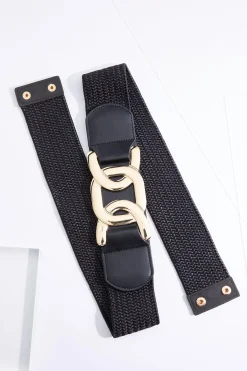 Cato Raffia Chain Link Stretch Belt> Belts