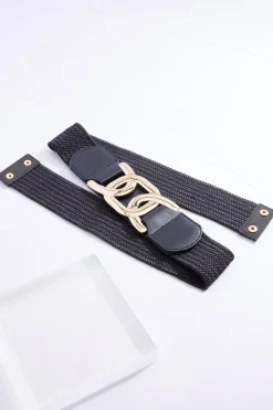 Cato Raffia Chain Link Stretch Belt> Belts