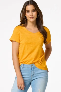 Cato Raw Edge Tee><noscript><img width=