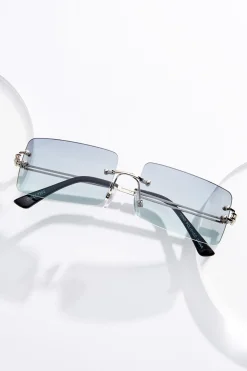 Cato Rectangle Rimless Sunglasses> Sunglasses