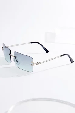 Cato Rectangle Rimless Sunglasses> Sunglasses