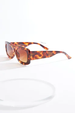 Cato Rectangle Tortoise Sunglasses> Sunglasses
