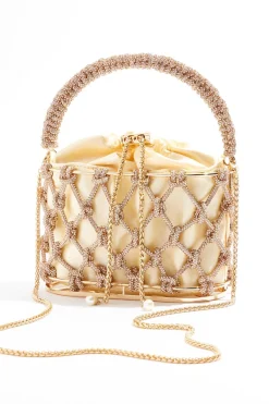 Cato Rhinestone Caged Mini Bag> Handbags