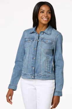 Cato Rhinestone Denim Jacket><noscript><img width=