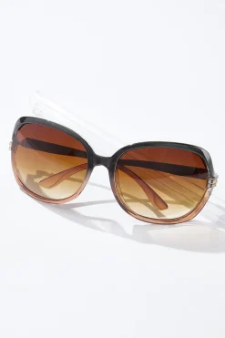 Cato Rhinestone Detail Square Sunglasses> Sunglasses