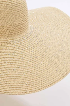 Cato Rhinestone Embellished Floppy Hat> Hats & Hair