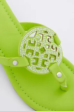 Cato Rhinestone Medallion Sandals> Sandals|Flats