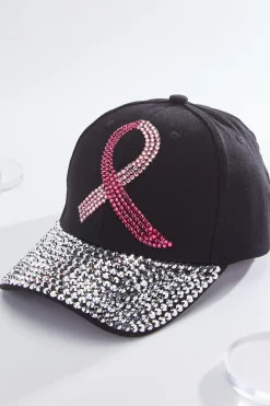 Cato Rhinestone Ribbon Bling Baseball Hat> Hats & Hair