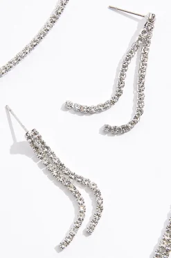 Cato Rhinestone Short Necklace Set><noscript><img width=