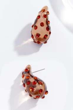 Cato Rhinestone Transparent Earrings> Earrings