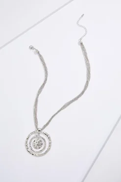 Cato Ring Multi Chain Pendant Necklace> Necklaces
