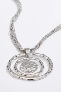 Cato Ring Multi Chain Pendant Necklace><noscript><img width=