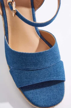 Cato Rope Trim Wedge Sandals><noscript><img width=