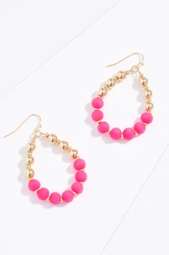 Cato Rubber Ball Tear Earrings> Earrings