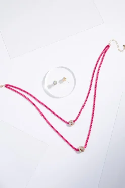 Cato Rubber Chain Layered Short Necklace Set> Sets|Necklaces
