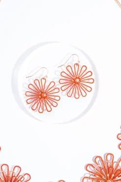 Cato Rubber Wire Flower Necklace Set><noscript><img width=
