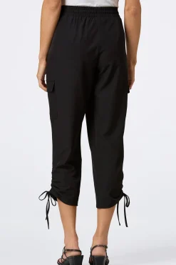 Cato Ruched Drawstring Cargo Pants><noscript><img width=
