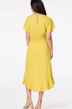 Cato Ruffled Walk Thru Romper> Dresses