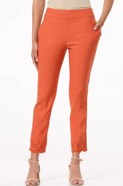 Cato Scalloped Hem Pants> Pants