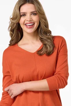 Cato Seamed Sweater><noscript><img width=