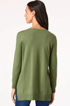 Cato Seamed Sweater><noscript><img width=