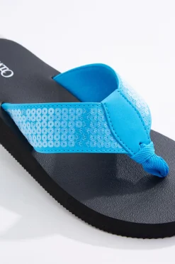 Cato Sequin Band Flip Flops><noscript><img width=