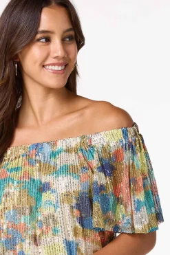 Cato Sequin Color Splash Top><noscript><img width=