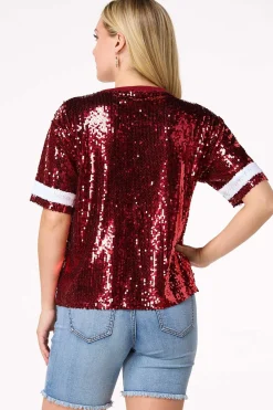 Cato Sequin Game Day Top><noscript><img width=