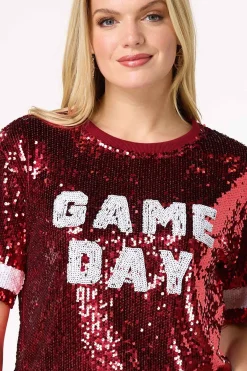 Cato Sequin Game Day Top><noscript><img width=