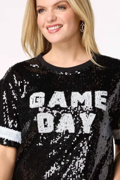 Cato Sequin Game Day Top><noscript><img width=