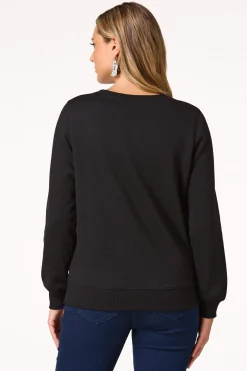 Cato Sequin Halloween Sweatshirt><noscript><img width=