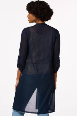 Cato Sheer Cardigan Duster><noscript><img width=