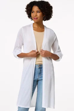 Cato Sheer Cardigan Duster><noscript><img width=