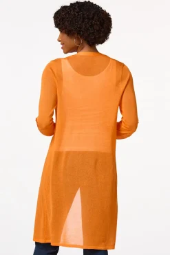 Cato Sheer Cardigan Duster><noscript><img width=