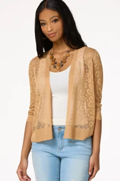 Cato Sheer Floral Cardigan> Sweaters