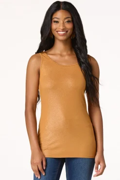 Cato Shimmer Essential Tank> Tops