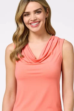 Cato Sleek Draped Tank><noscript><img width=