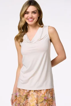 Cato Sleek Draped Tank><noscript><img width=