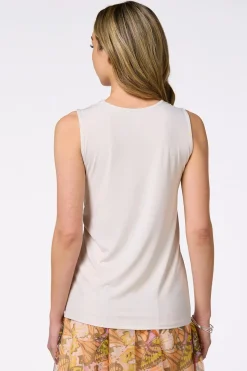 Cato Sleek Draped Tank><noscript><img width=