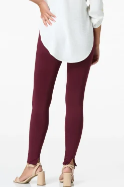 Cato Slit Back Ponte Leggings> Pants