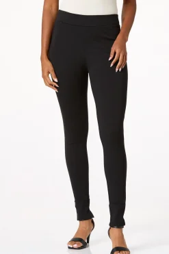 Cato Slit Back Ponte Leggings><noscript><img width=