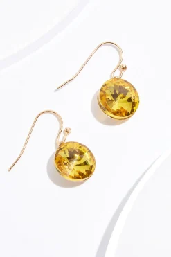Cato Small Glass Dangle Earrings> Earrings